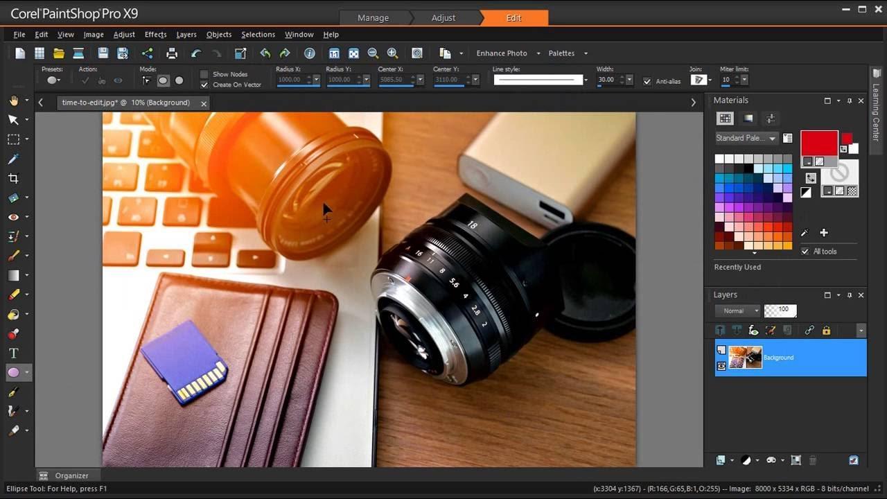 Screen Shot image 2 Corel Paintshop Pro X9 كود رقمي