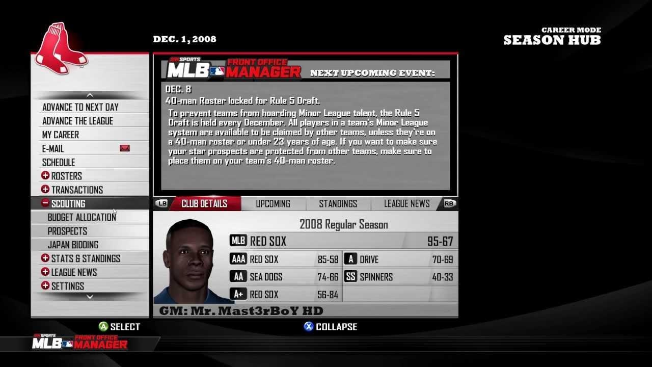 Screen Shot image 2 MLB Front Office Manager بي سي ستيم كود رقمي