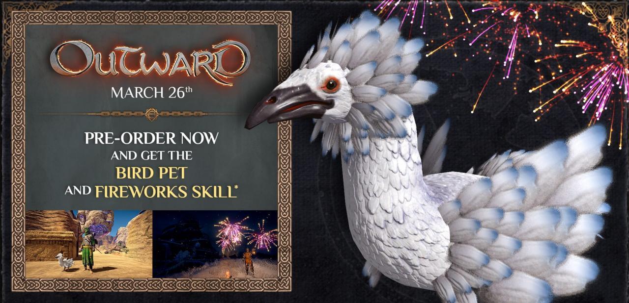Screen Shot image 0 Outward - Pearl Bird Pet And Fireworks Skill DLC ستيم كود رقمي