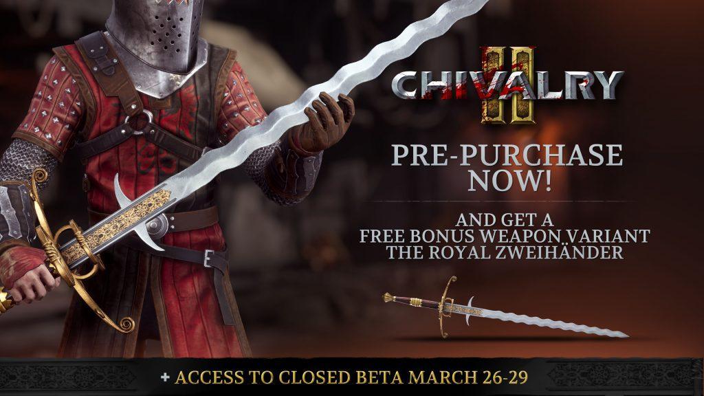 Screen Shot image 0 Chivalry 2 + Preorder Bonus ايبك قيمز كود رقمي
