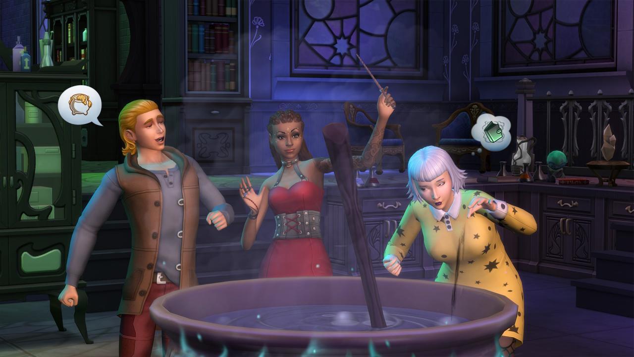 Screen Shot image 0 The Sims 4 - Realm Of Magic DLC بي سي اوروبي EA App كود رقمي