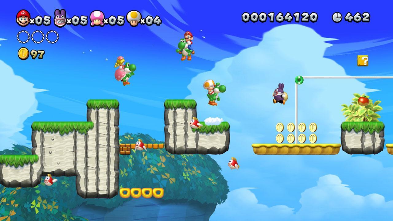 Screen Shot image 1 New Super Mario Bros U ديلوكس نينتندو سويتش Online حساب Activation