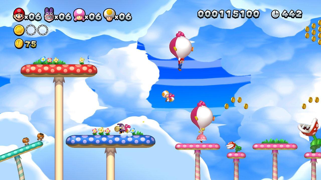 Screen Shot image 4 New Super Mario Bros U ديلوكس نينتندو سويتش Online حساب Activation