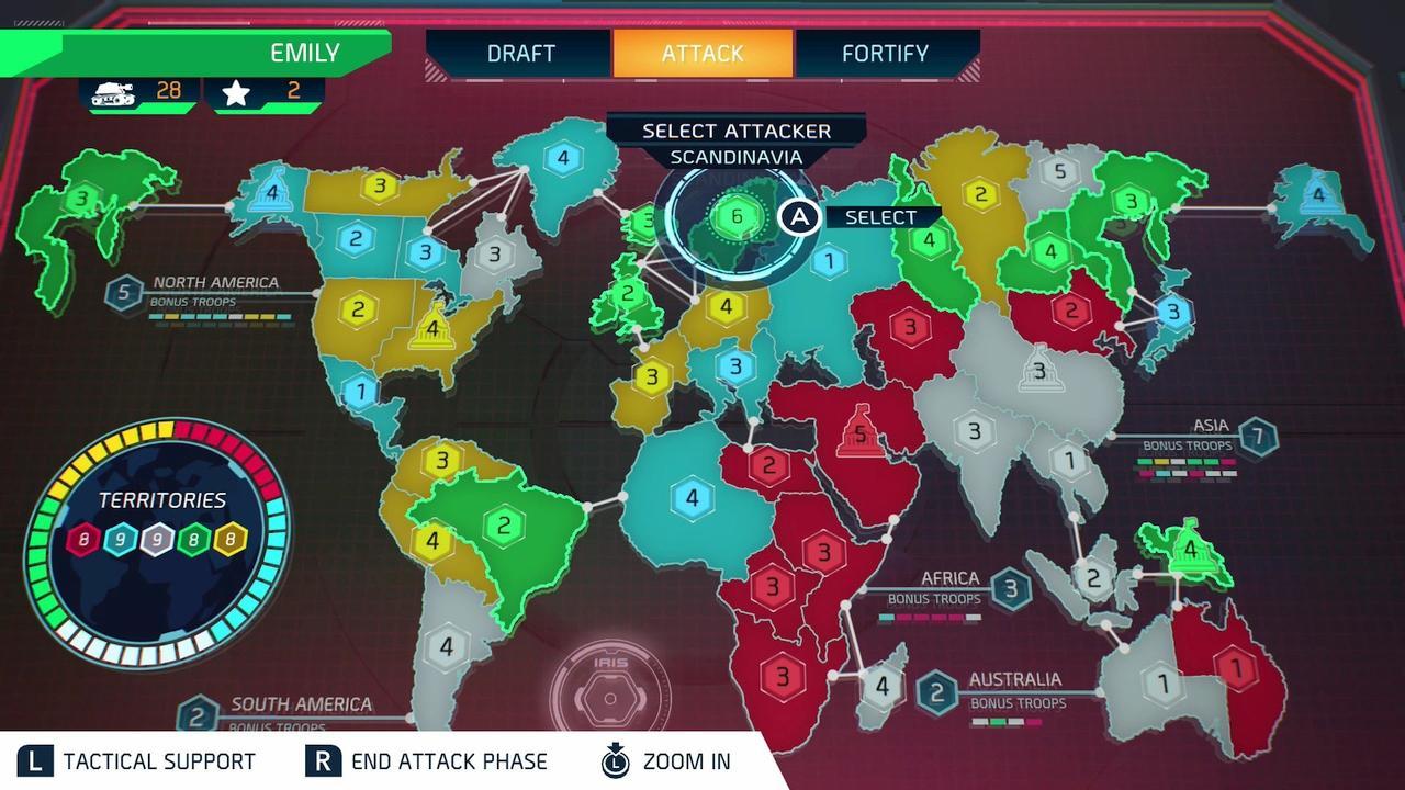 Screen Shot image 3 RISK: Global Domination اوروبي نينتندو سويتش كود رقمي