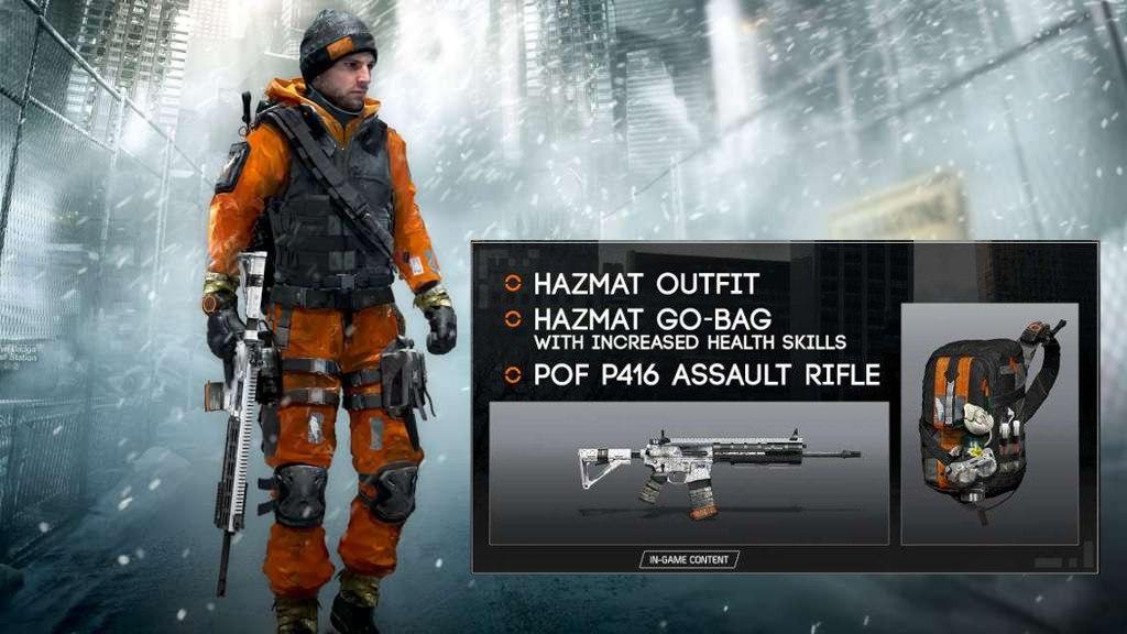Screen Shot image 4 Tom Clancy'S The Division + Hazmat Gear Set يوبيسوفت كونكت كود رقمي