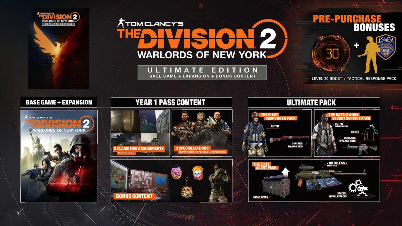Screen Shot image 0 Tom Clancy’S The Division 2 Warlords Of New York اولتمت اصدار اكسبوكس 1 كود رقمي