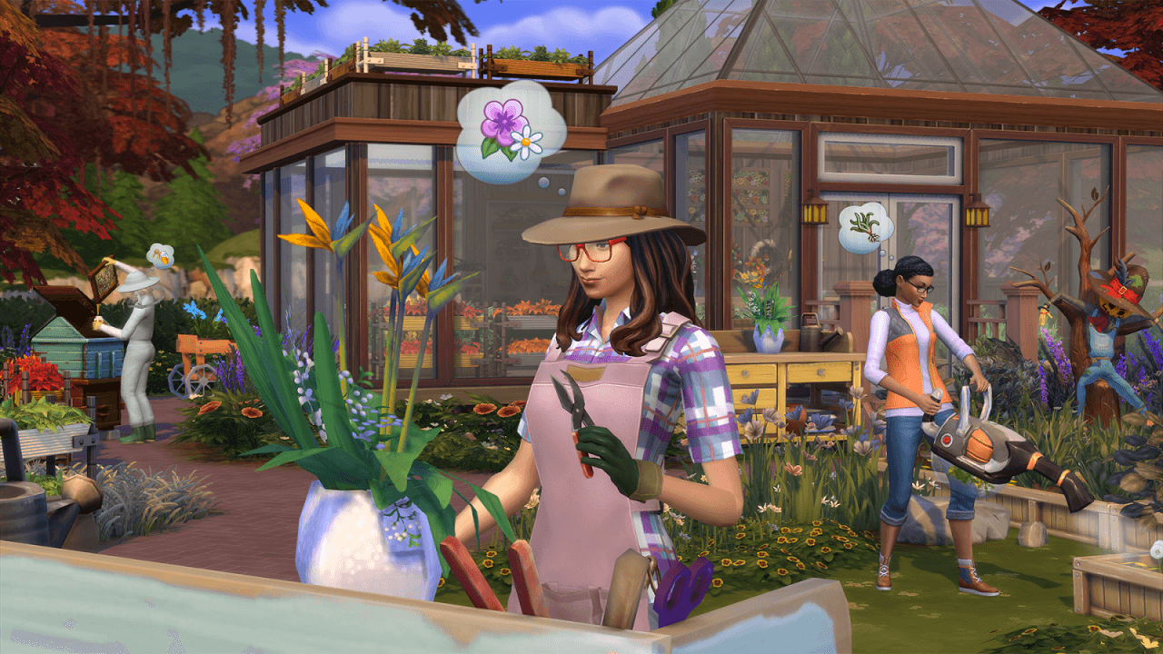 Screen Shot image 5 The Sims 4 - Seasons + Realm Of Magic + Vampires DLC حزمة بي سي EA App كود رقمي