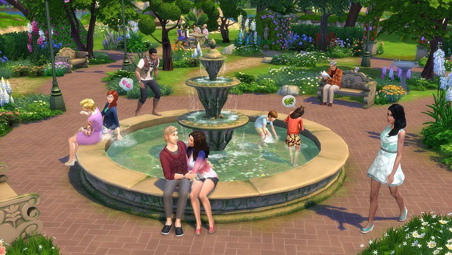Screen Shot image 1 The Sims 4 - Romantic Garden Stuff DLC بي سي EA App كود رقمي