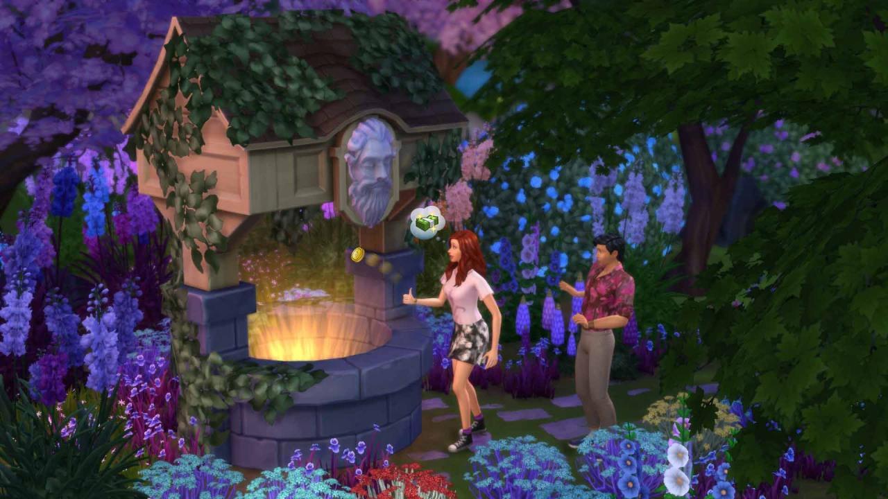 Screen Shot image 2 The Sims 4 - Romantic Garden Stuff DLC اوروبي بي سي EA App كود رقمي