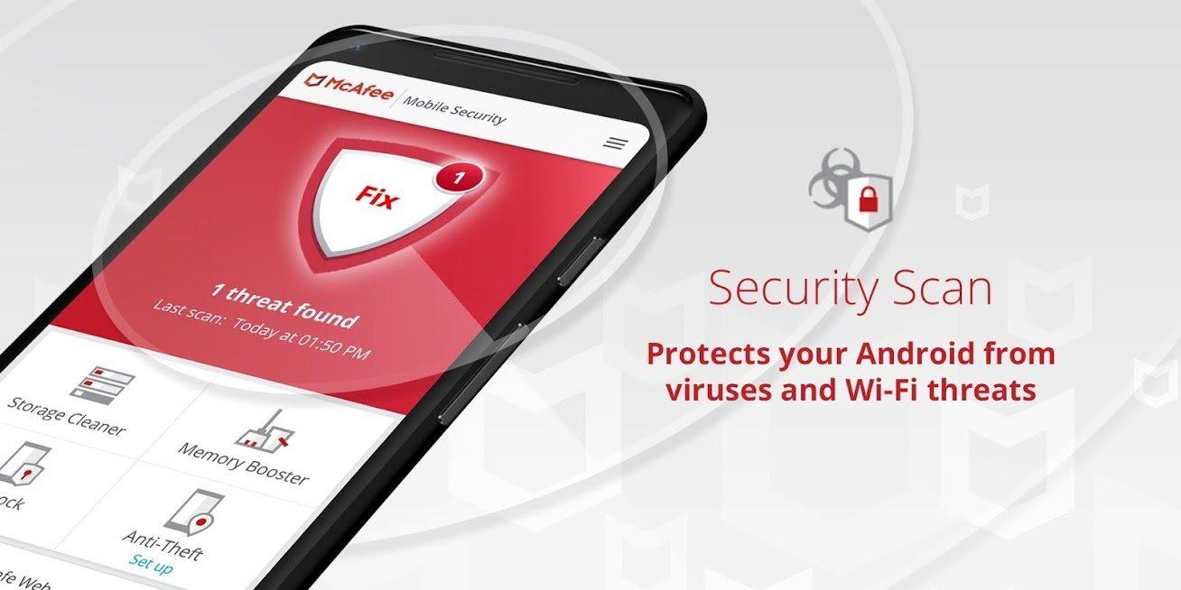 Screen Shot image 0 McAfee Mobile Security بريميوم For Android (1 سنه / 1 جهاز)