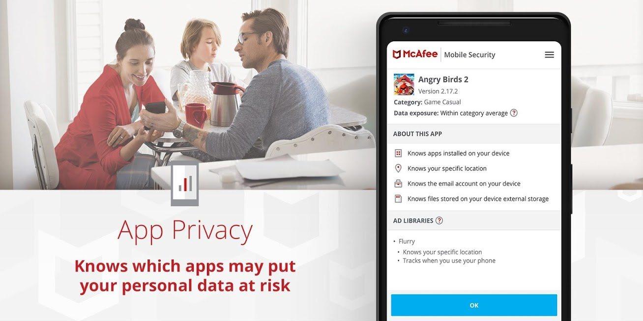 Screen Shot image 6 McAfee Mobile Security بريميوم For Android (1 سنه / 1 جهاز)