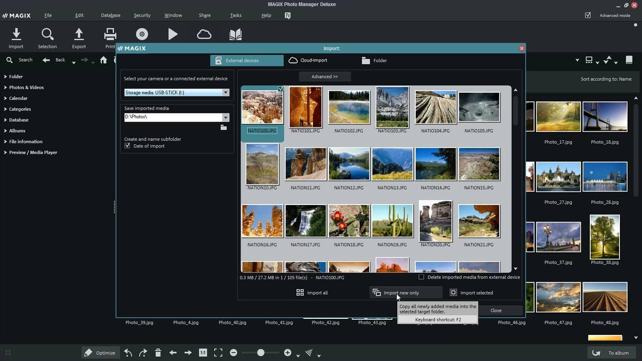 Screen Shot image 0 MAGIX Photo Manager ديلوكس كود رقمي