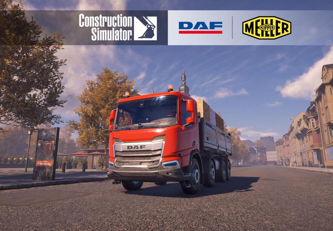 Construction Simulator - DAF & MEILLER Pack DLC اوروبي بي سي ستيم كود رقمي