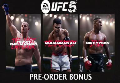 UFC 5 - طلب مسبق Bonus DLC اوروبي بلايستيشن 5 كود رقمي