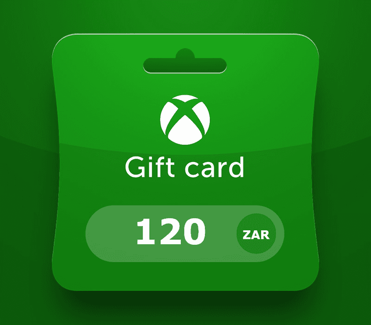 إكس بوكس Live ZAR 120 Prepaid بطاقة ZA