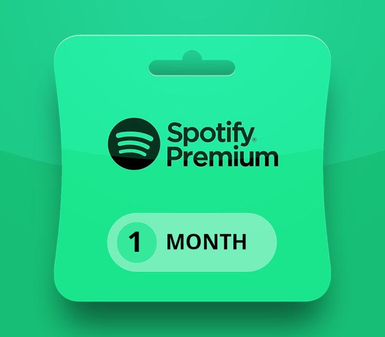 Spotify Premium 1-month Subscription Card SG