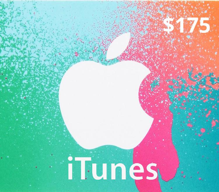 iTunes $175 US Card