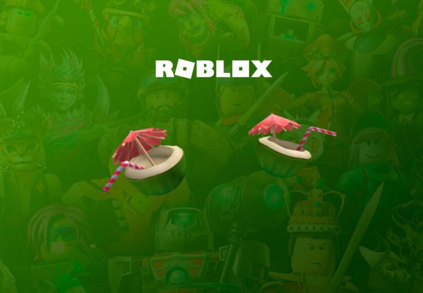 Roblox - Tropical Coconut Pauldrons Skin DLC كود رقمي
