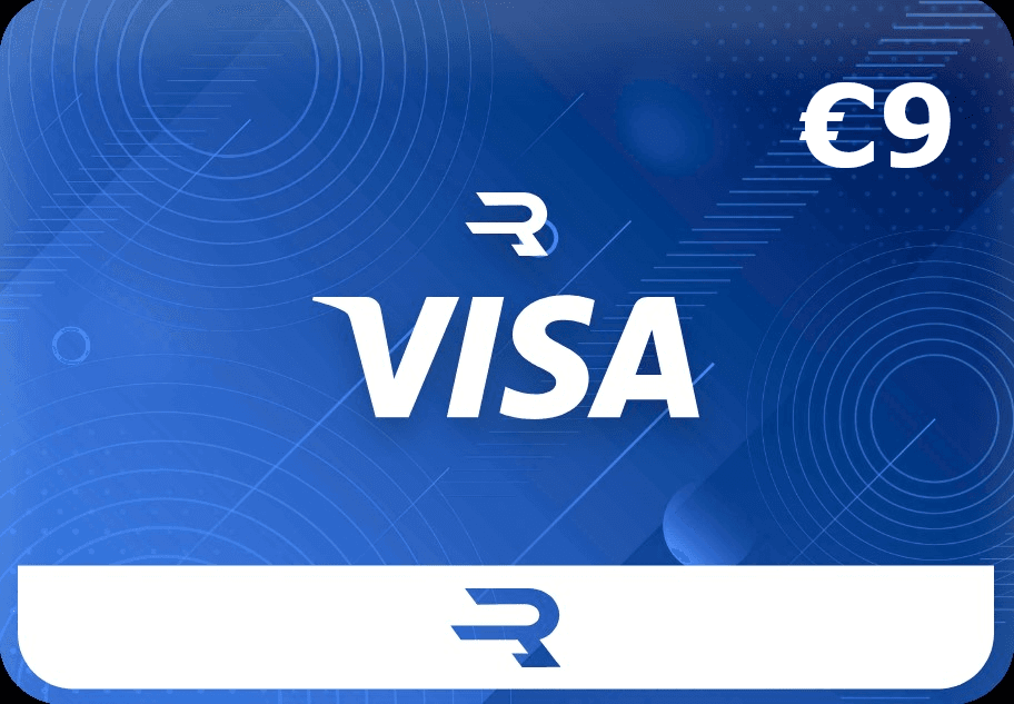 Rewarble VISA EUR 9 هدية بطاقة