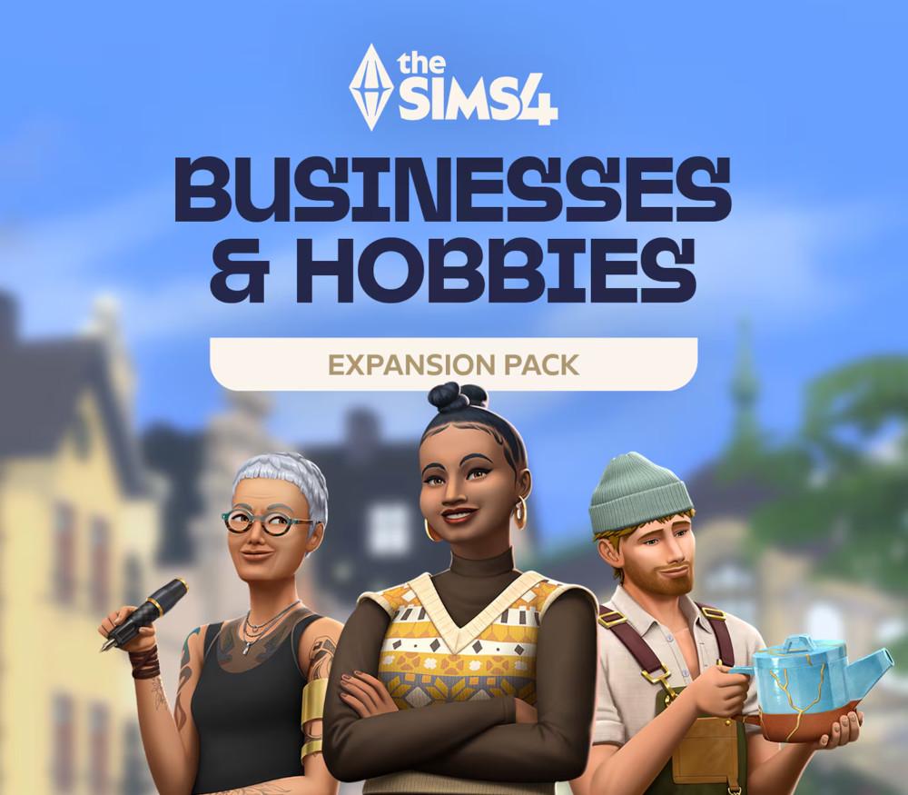 The Sims 4 - Businesses & Hobbies Expansion Pack DLC اوروبي بي سي EA App كود رقمي