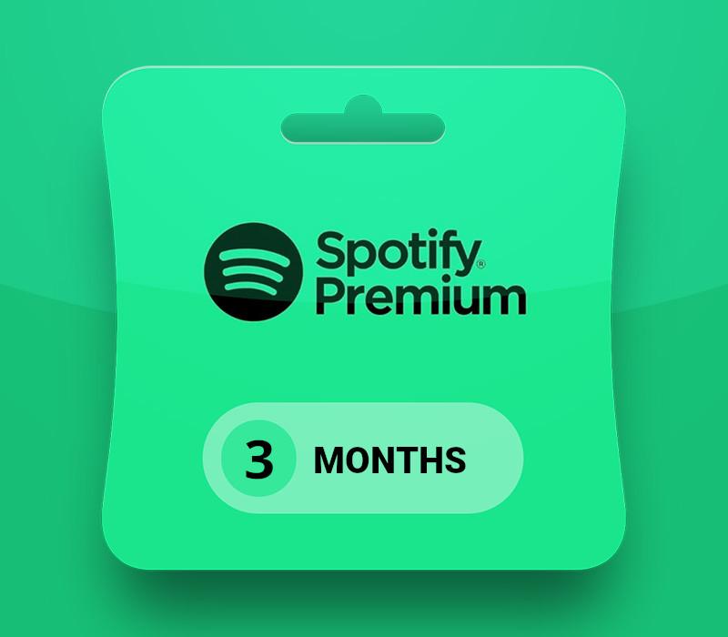 Spotify 3-month Premium Gift Card NL