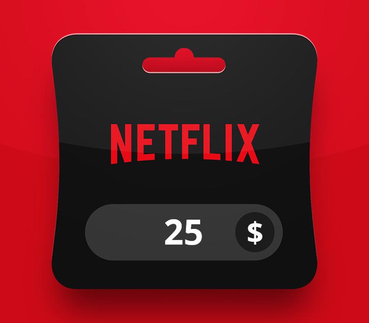 Netflix USD 25 Gift Card LB