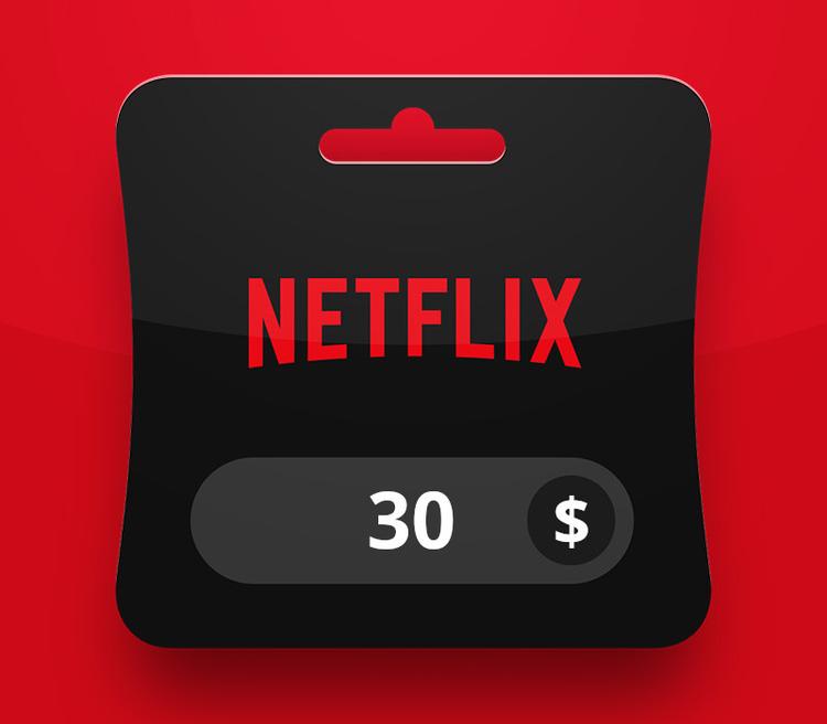 Netflix USD 30 Gift Card LB