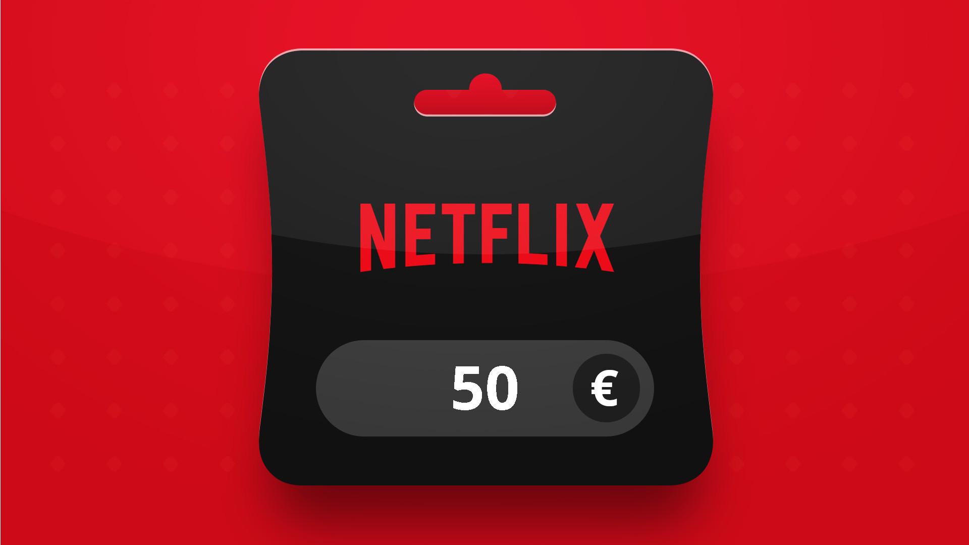 Netflix EUR 50 هدية بطاقة FR