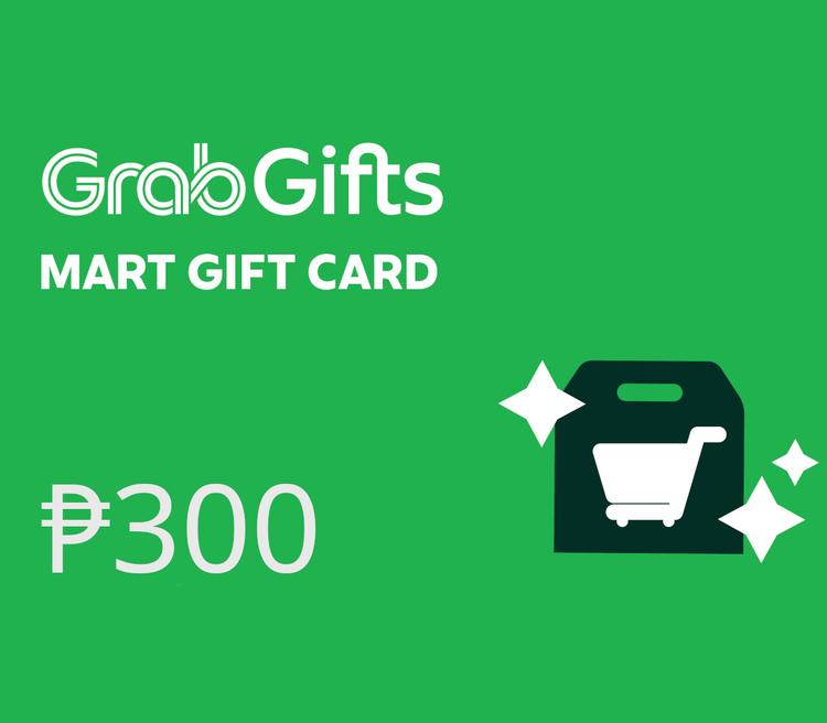 GrabMart PHP 300 هدية بطاقة PH