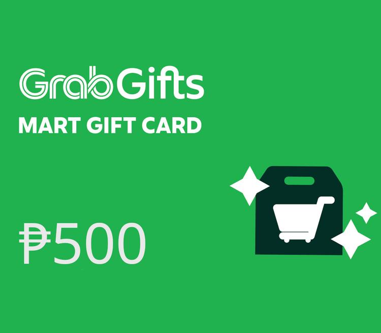 GrabMart PHP 500 هدية بطاقة PH
