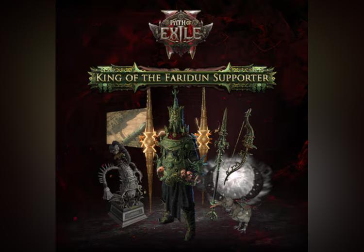 Path Of Exile 2 - King Of The Faridun Supporter Pack DLC امريكي اكسبوكس 1 / إكس بوكس سيريس X|S كود رقمي