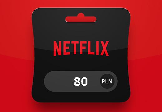 Netflix PLN 80 هدية بطاقة PL