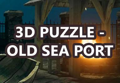 3D PUZZLE - Old Sea Port بي سي ستيم كود رقمي