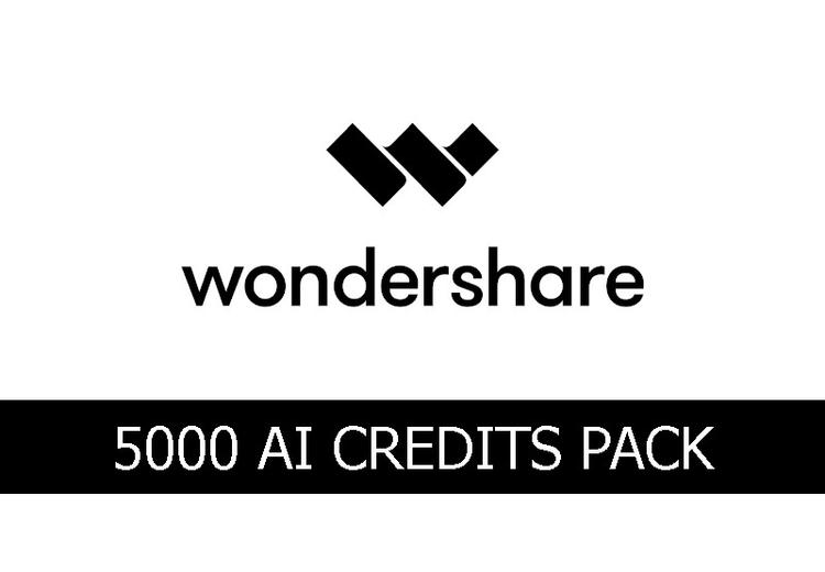 Wondershare Filmora 14 Advanced - AI 5000 Credits Pack كود رقمي