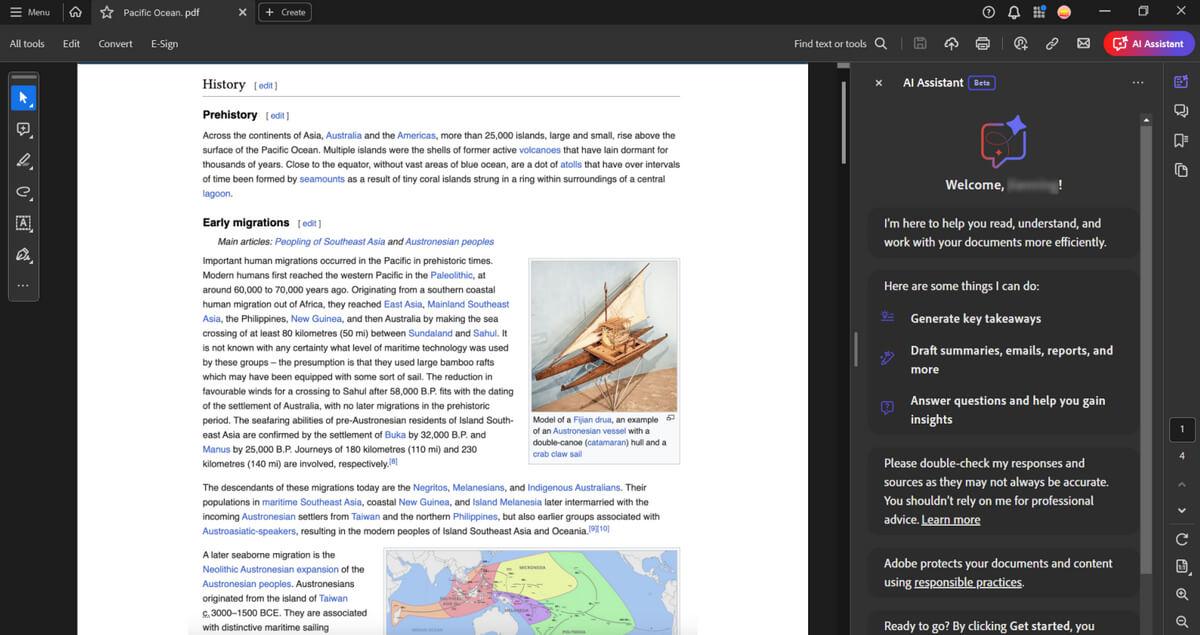 Screen Shot image 1 Adobe AI Assistant For Acrobat - 1 سنه اشتراك مفتاح