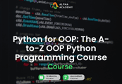 Python For OOP: The A-To-Z OOP Python Programming Course Alpha Academy كود
