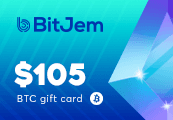 BitJem Crypto هدية بطاقة (BTC) $105