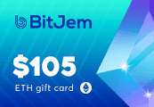 BitJem Crypto هدية بطاقة (ETH) $105