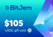 BitJem Crypto هدية بطاقة (USDC) $105
