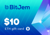 BitJem Crypto هدية بطاقة (ETH) $10