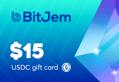BitJem Crypto هدية بطاقة (USDC) $15
