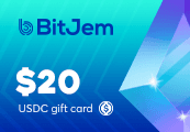 BitJem Crypto هدية بطاقة (USDC) $20