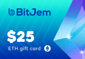 BitJem Crypto هدية بطاقة (ETH) $25