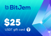 BitJem Crypto هدية بطاقة (USDT) $25