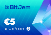 BitJem Crypto هدية بطاقة (BTC) €5