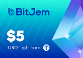 BitJem Crypto هدية بطاقة (USDT) $5