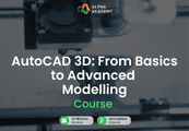 AutoCAD 3D: From Basics To Advanced Modelling Alpha Academy كود