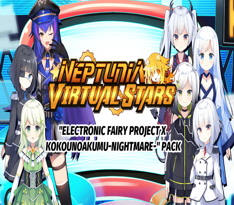 Neptunia Virtual Stars - Electronic Fairy Project X Kokounoakumu-Nightmare Pack DLC اوروبي بي سي ستيم كود رقمي