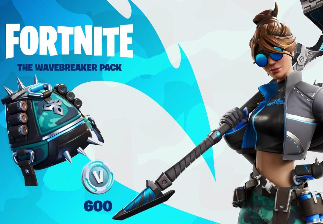 Fortnite - The Wavebreaker Pack DLC اوروبي اكسبوكس 1 كود رقمي