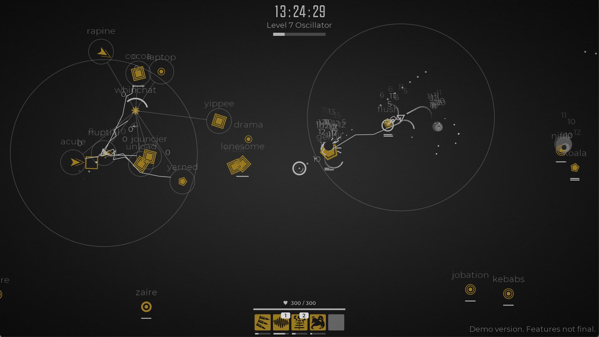 Screen Shot image 1 Glyphica: Typing Survival بي سي ستيم كود رقمي
